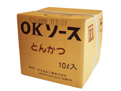 OKとんかつソース　10L入り